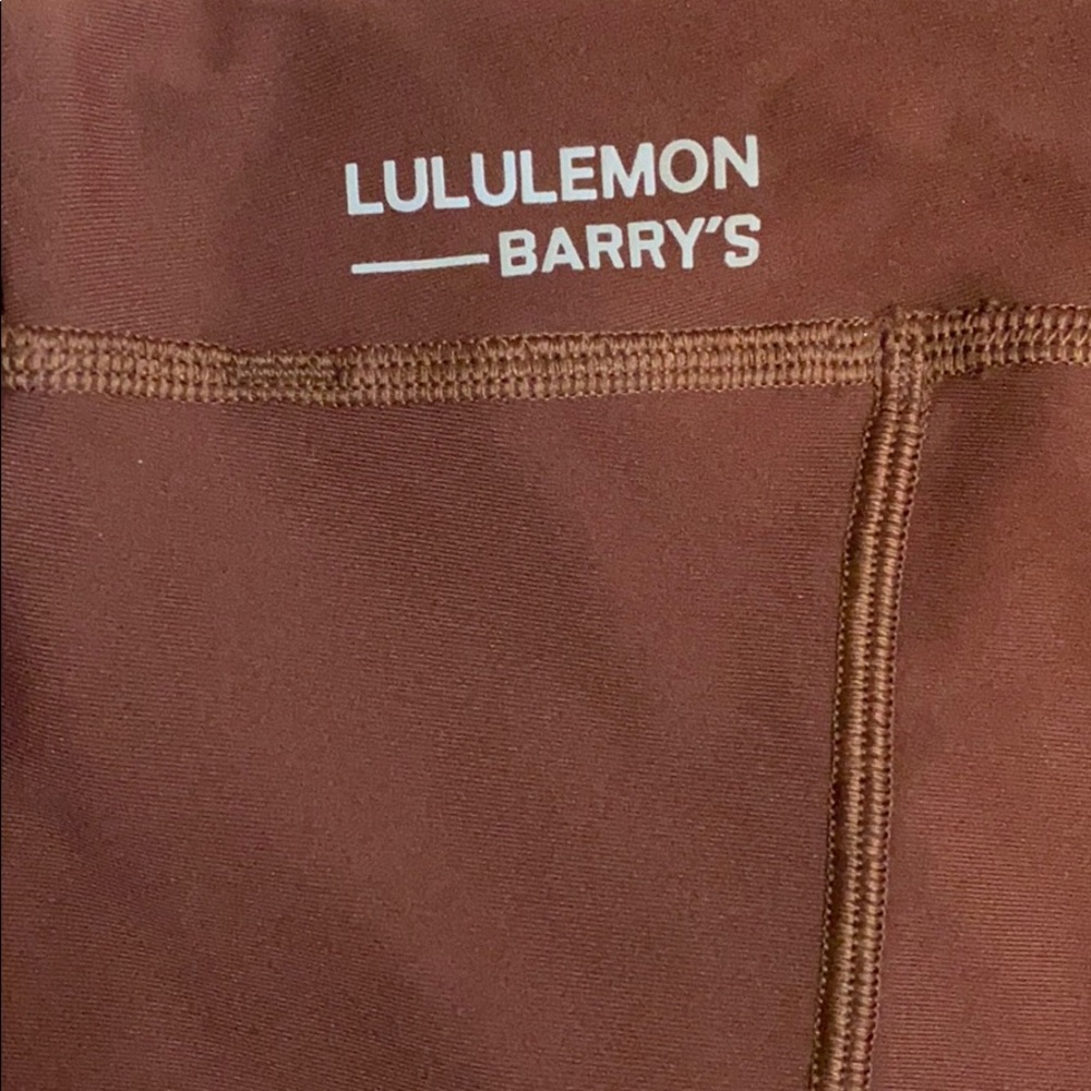 Lululemon maroon leggings 32” length